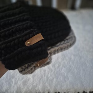 Haesselby chunky beanie.