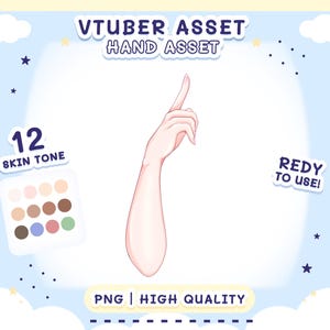 Vtuber Asset - Poke your cheek
