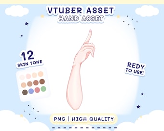 Vtuber Asset - Toccati la guancia