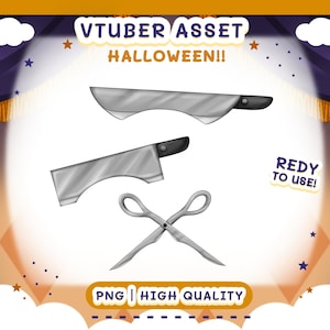 Halloween Vtuber Asset - Spooky headband