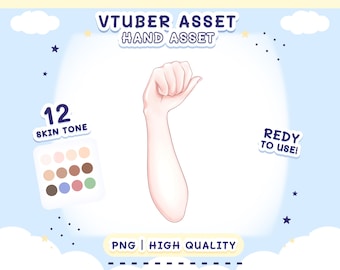 Vtuber Asset - Cat Pose
