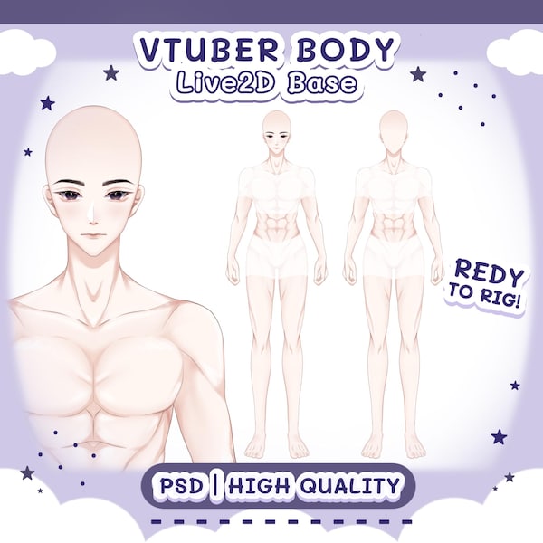 Vtuber Model Base - Etsy
