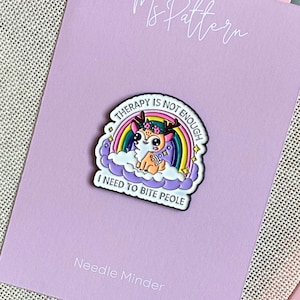 Сute deer needle minder, Rainbow needle magnet, Funny magnetic needle minder, Needle keeper, Cross stitch, Embroidery, Needlework supplies