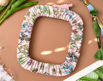 Protector contra la suciedad para bastidores Q-snap y Nurge, protector de bastidor para punto de cruz y bordado, funda a medida para aros de labores.