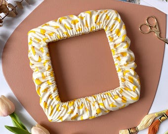 Banana Grime Guard for Q-Snap and Nurge Hoop, Funny Cross Stitch Hoop Cover, Embroidery Frame Protector, Fabric Q-snap Cover