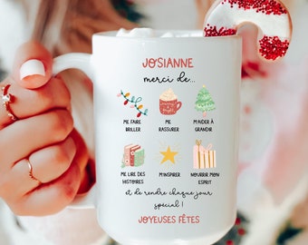 Tasse à café pour éducatrice en garderie, cadeau éducatrice, cadeau éducatrices et enseignantes, tasse éducatrice, cadeau Noël enseignante