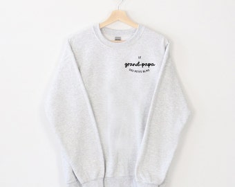 Grandpa men's sweater, personalized sweater, grandpa gift, grandpa gift, pregnancy announcement, Father's Day, grandpa t-shirt