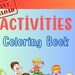 20 Funny Activity Coloring Pages, Printable PDF, Digital Download, Cute ...