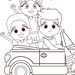 20 Funny Activity Coloring Pages, Printable PDF, Digital Download, Cute ...