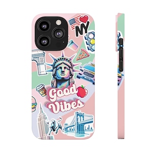 New York City Collage Phone Case | Urban NYC Souvenir Gift