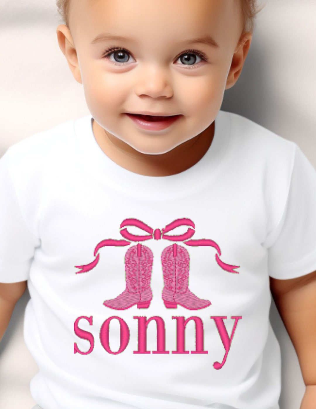 personalised baby boots