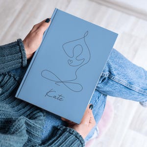 Personalized Yoga Journal Self Care Gift Yoga Instructor Gift Mindfulness Planner Custom Gift For Yoga Lover Yoga Planner Wellness Notebook