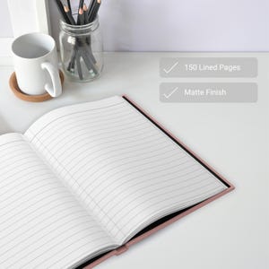 Personalized Yoga Journal Self Care Gift Yoga Instructor Gift Mindfulness Planner Custom Gift For Yoga Lover Yoga Planner Wellness Notebook image 8