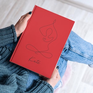 Personalized Yoga Journal Self Care Gift Yoga Instructor Gift Mindfulness Planner Custom Gift For Yoga Lover Yoga Planner Wellness Notebook