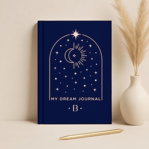 Gepersonaliseerde droomdagboek, droomdagboek, aangepast slaapdagboek, maandroomdagboek