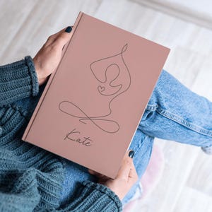 Personalized Yoga Journal Self Care Gift Yoga Instructor Gift Mindfulness Planner Custom Gift For Yoga Lover Yoga Planner Wellness Notebook
