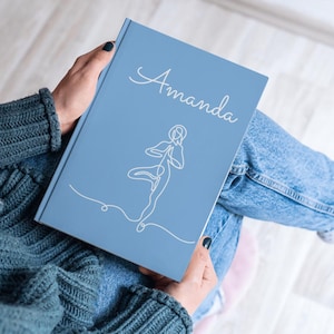 Personalized Yoga Journal Self Care Gift Yoga Instructor Gift Mindfulness Planner Custom Gift For Yoga Lover Yoga Planner Wellness Notebook