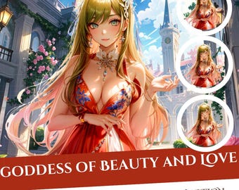 PNGTuber Goddess Girl Pngtuber Girl Png Tuber Girl Custom Png Vtuber Pngtuber Female Custom Pngtuber Girl Model Pngtuber Girl Veadotube Mini