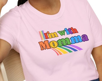 T-shirt Je suis avec maman