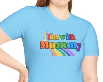 T-shirt Je suis avec maman