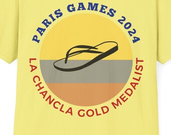 T-shirt médaille d'or La Chancla - Colombie