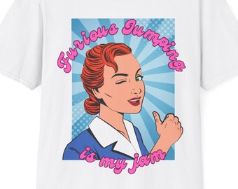 T-shirt de saut furieux