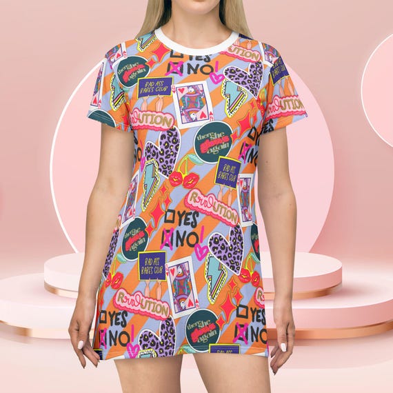 Girl Power Revolution T-shirt Dress, Dress, Women's Dress, Women Dress,  Summer Dress, Women Shirt, Sweater, Tshirt Women, Clothing Women - Etsy