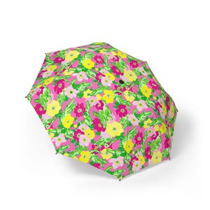 Gator Groove Semi-Automatic Foldable Umbrella, Stylish Umbrella, Custom Umbrella, Compact Umbrella, Travel Umbrella, Foldable Umbrella