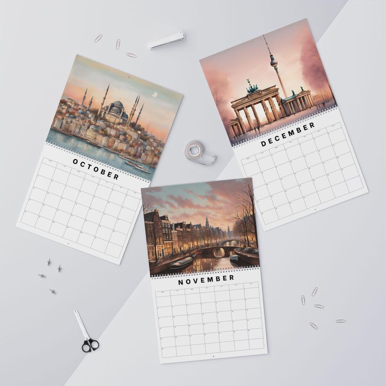 Europe Calendar, Calendar 2026, Travel Calendar, Monthly Calendar ...