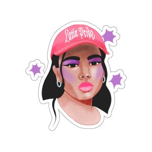 Stickers | Latina Stickers | Latino Stickers | Afro Latina Art | Latina Power | Latino Power | Latina | Latino | Latina empowerment