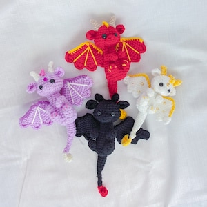 Baby dragon PDF crochet Pattern