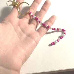 Hot Pink keychain