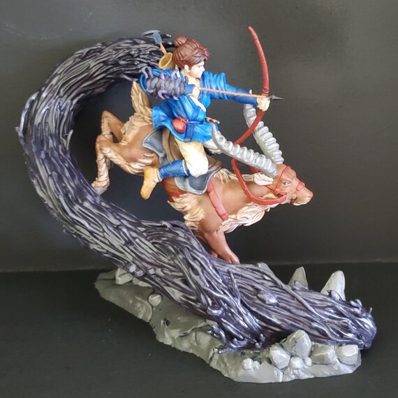 Art Princess Mononoke Action Figure Ashitaka And Yakul