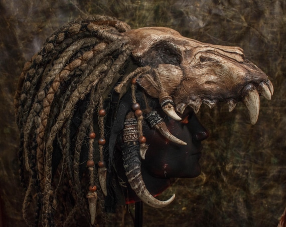 Large Barbarian Head Adornment
