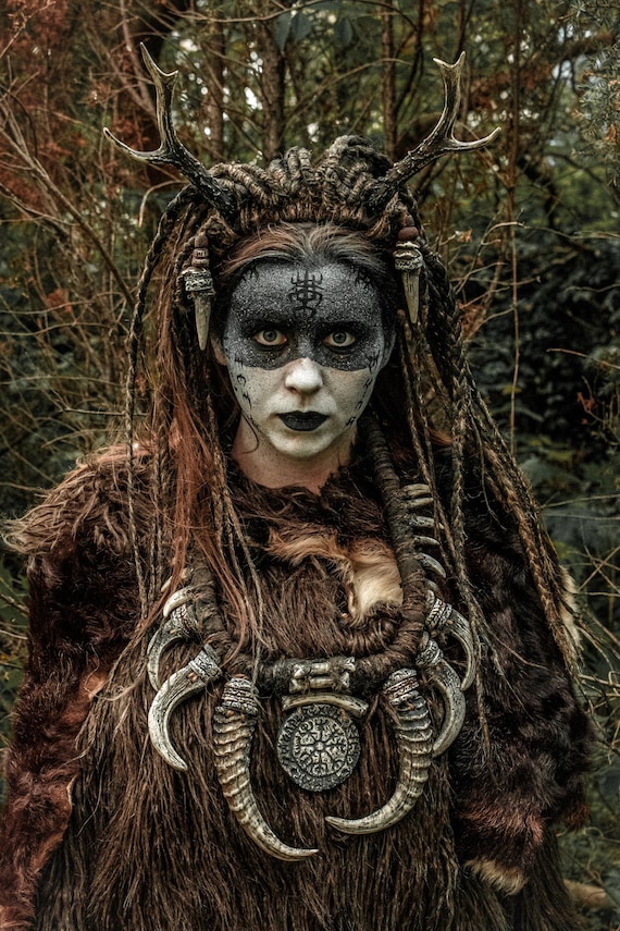 Pagan Headdress with Horns