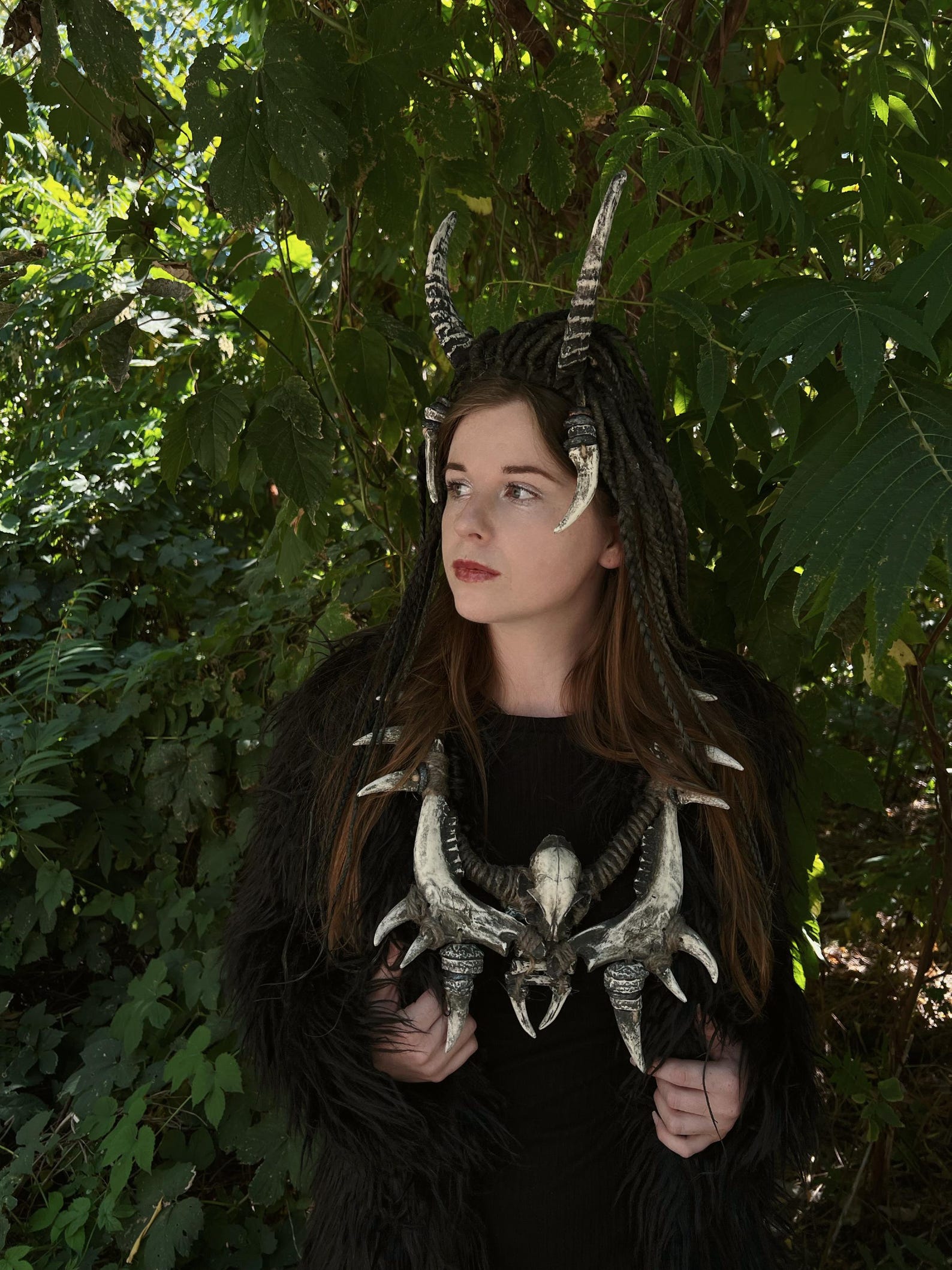 Shamanic Jawbone Necklace