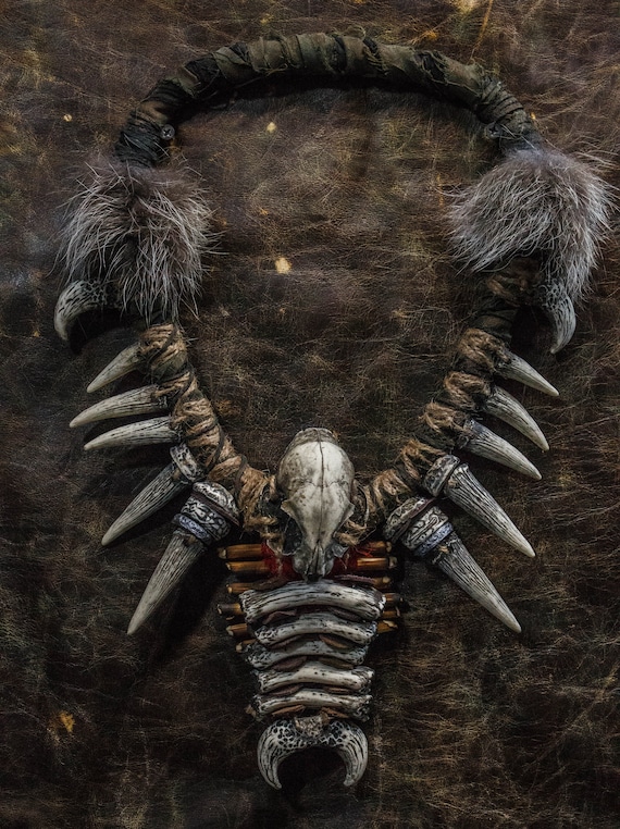 Bird Skull Necklace