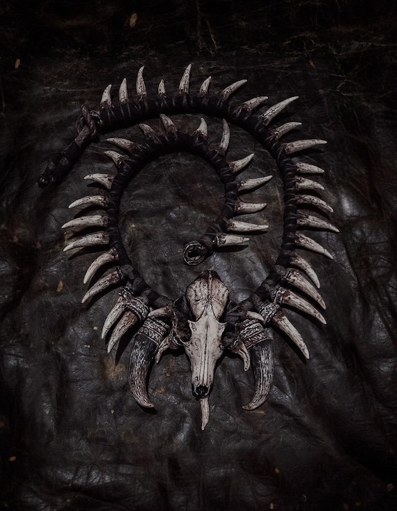 Primal Fox Skull Belt