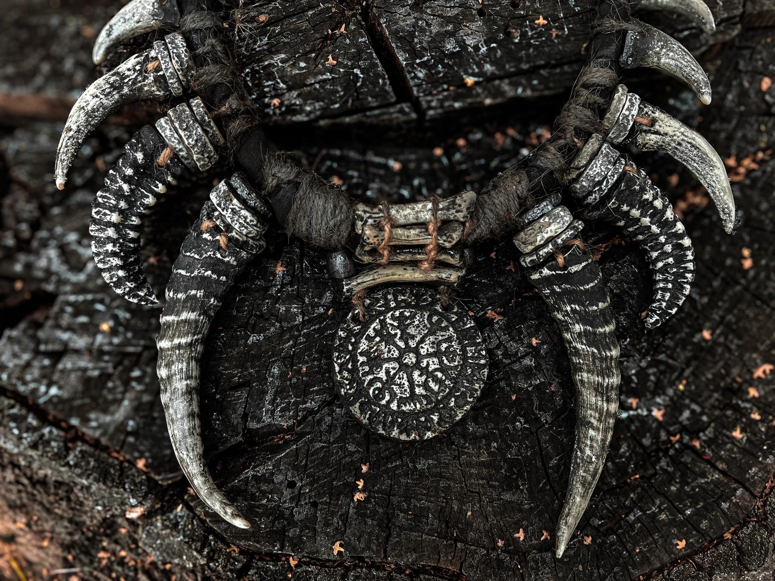 Goat Horn Ritual Necklace