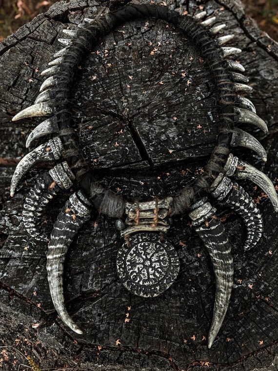 Larp Shaman Necklace with Claw