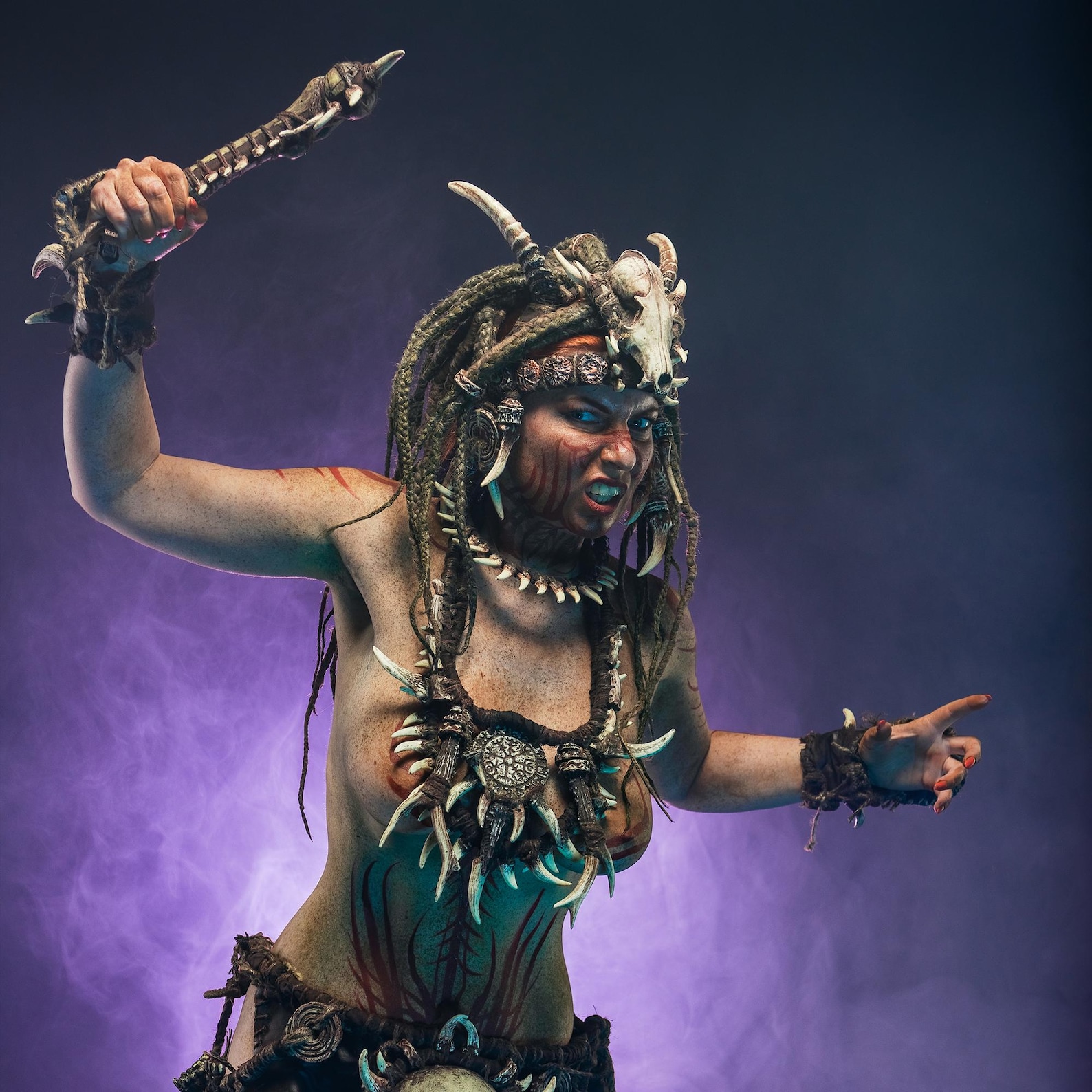 Tribal Shaman Headdress