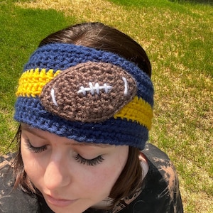 PATTERN ONLY Football Ear Warmer