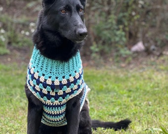 Tricolor Dog Sweater