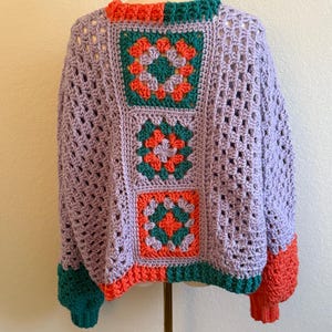 Granny Square Hexagon Cardigan - Made To Order