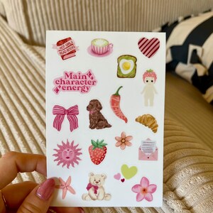 Feuille d'autocollants - pour scrapbooking, kindle, smartphone, ordinateur