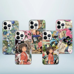 Anime ukiyo-e iPhone Case Japanese mood board  iPhone 16 15 14 13 12 11 8 7 SE X XR Pro Max & Samsung S23 S22 Japanese landscape