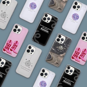 Aesthetic Taylor Phone Case, Swift Song Lyrics Cover for iPhone 16Pro, 15, 14, 13, 12, Samsung S25, S24, S23, S22, A16, A56, A36, A25, Pixel