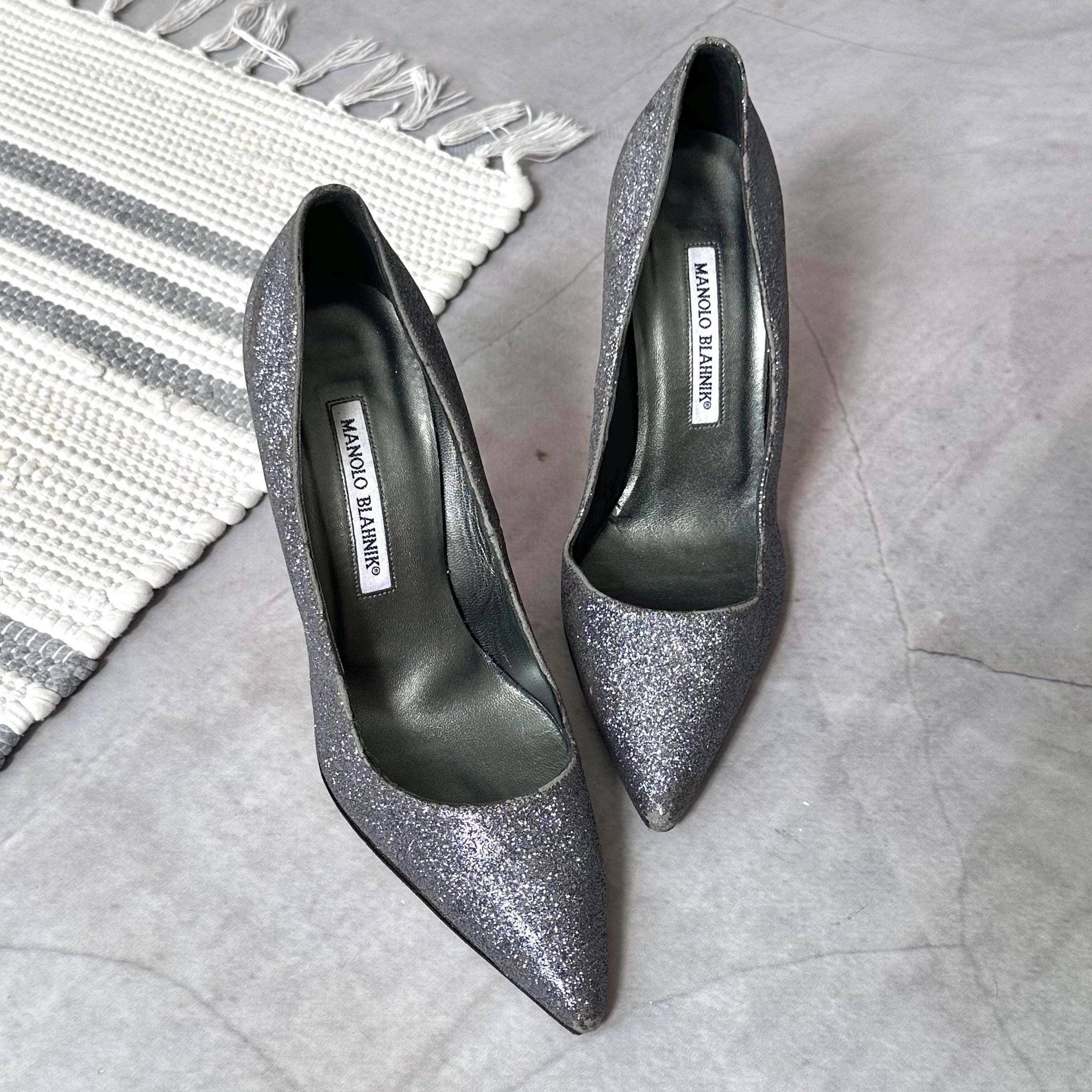 Manolo Blahnik Heels Size 37 - Etsy Manolo Blahnik Heels Size 37 - Etsy