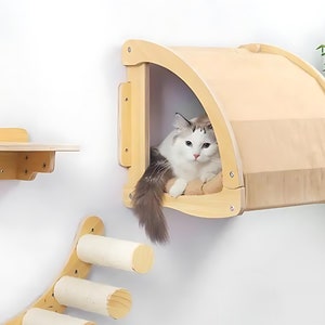 Wooden Cat shelves, Cat furniture, Cat window perch, Cat wall shelves, Cat Tower, Cat bed, Cat furniture wall, Cat scratching post