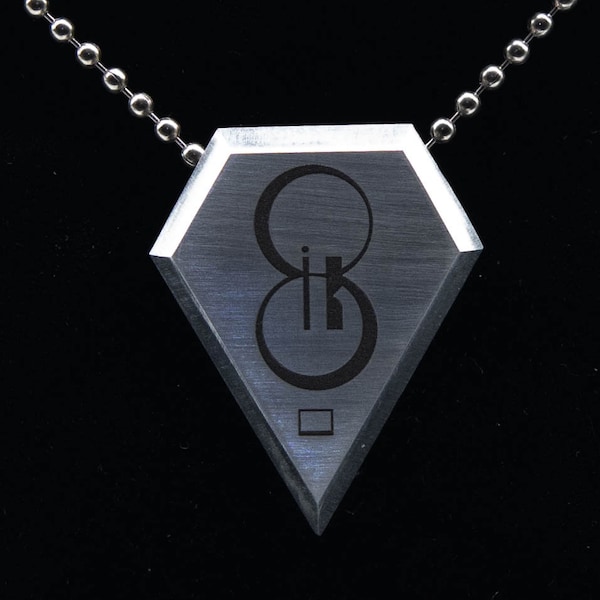 Smallville Jor-el Halskette Replica Prop aus Metall